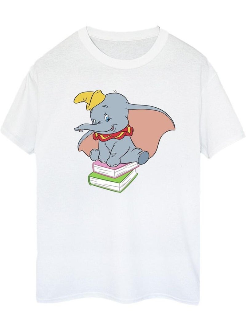 Disney - T-shirt motif Dumbo SITTING ON Blanc - Kiabi