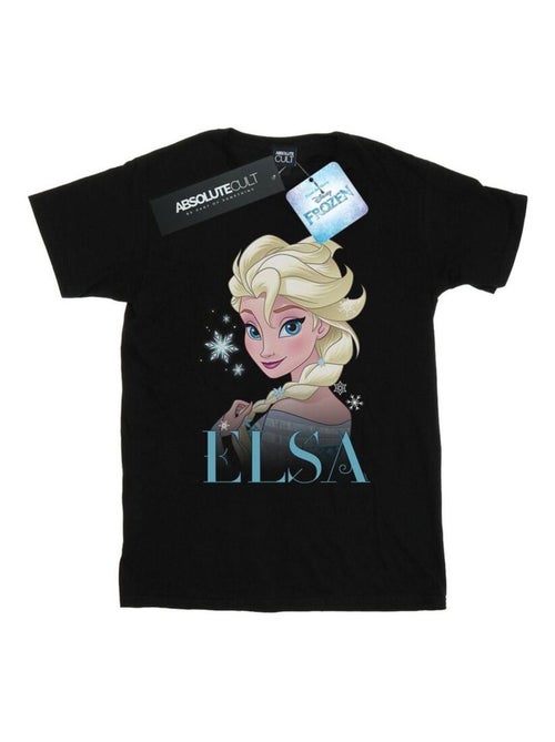 Disney - T-shirt motif Elsa motif/style Flocons de neige La Reine des Neiges - Kiabi