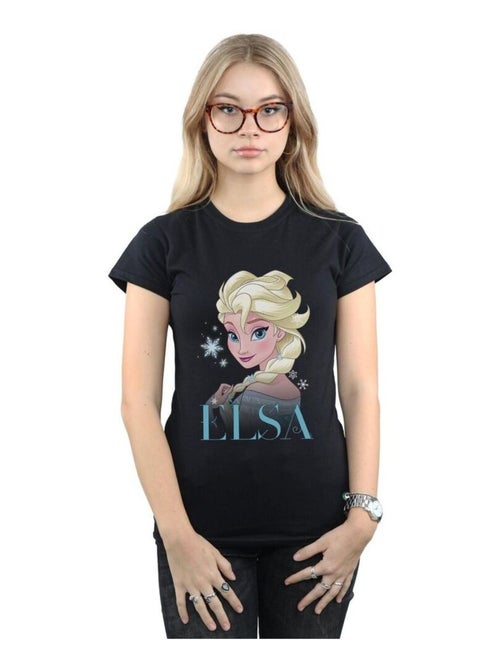 Disney - T-shirt motif Elsa motif/style Flocons de neige La Reine des Neiges - Kiabi Disney - T-shirt motif Elsa motif/style Flocons de neige La Reine des Neiges - Kiabi