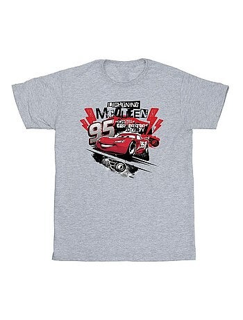 Disney - T-shirt motif Flash McQueen motif/style Collage Voitures
