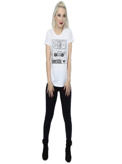 Disney - T-shirt motif Flash McQueen motif/style plan CARS - Kiabi
