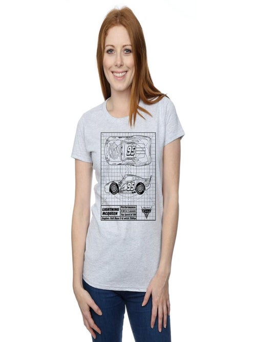 Disney - T-shirt motif Flash McQueen motif/style plan CARS - Kiabi Disney - T-shirt motif Flash McQueen motif/style plan CARS - Kiabi