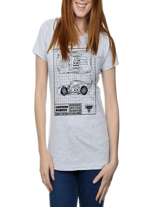 Disney - T-shirt motif Flash McQueen motif/style plan CARS - Kiabi Disney - T-shirt motif Flash McQueen motif/style plan CARS - Kiabi