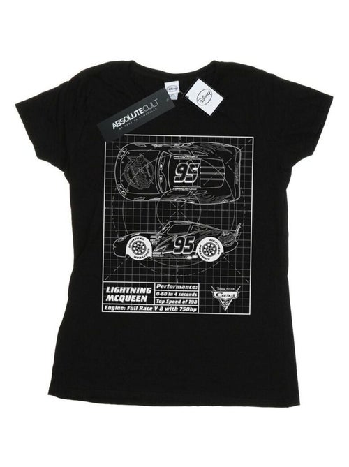 Disney - T-shirt motif Flash McQueen motif/style plan CARS - Kiabi