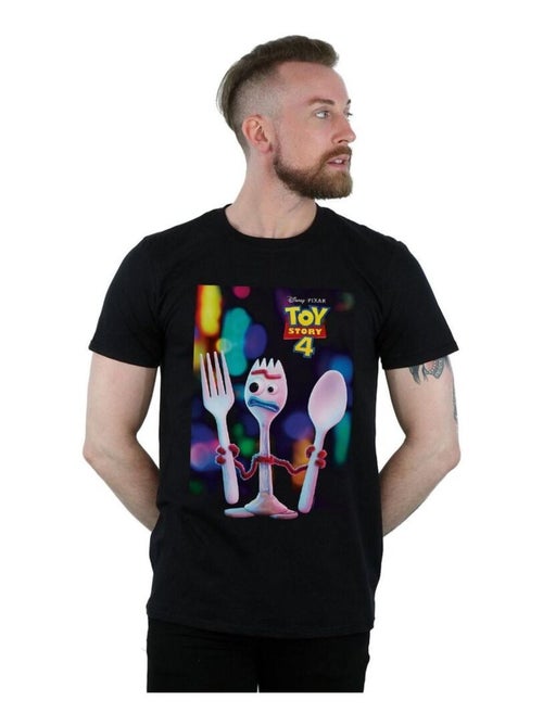 Disney - T-shirt motif Fourchette motif/style poster - Kiabi