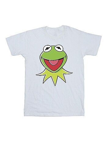 Disney - T-shirt motif Kermit la grenouille motif/style Tête MUPPETS