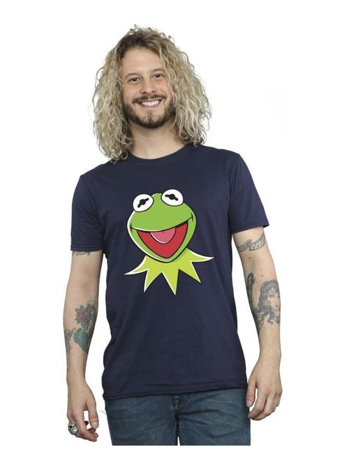 Disney - T-shirt motif Kermit la grenouille motif/style Tête MUPPETS - Kiabi