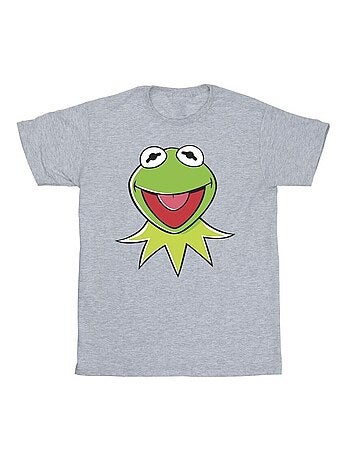 Disney - T-shirt motif Kermit la grenouille motif/style Tête MUPPETS