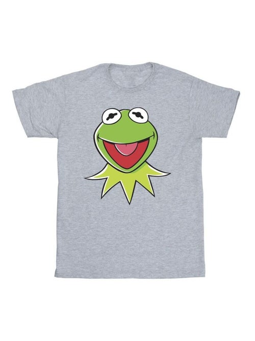 Disney - T-shirt motif Kermit la grenouille motif/style Tête MUPPETS - Kiabi
