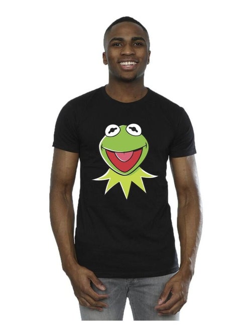 Disney - T-shirt motif Kermit la grenouille motif/style Tête MUPPETS - Kiabi