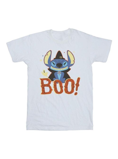 Disney - T-shirt motif Lilo et Stitch BOO! - Kiabi