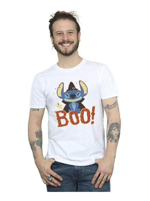 Disney - T-shirt motif Lilo et Stitch BOO! - Kiabi