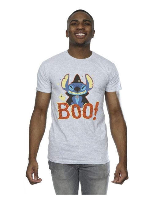 Disney - T-shirt motif Lilo et Stitch BOO! - Kiabi