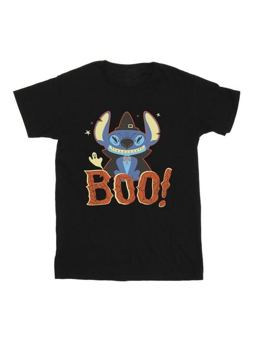 Disney - T-shirt motif Lilo et Stitch BOO! - Kiabi