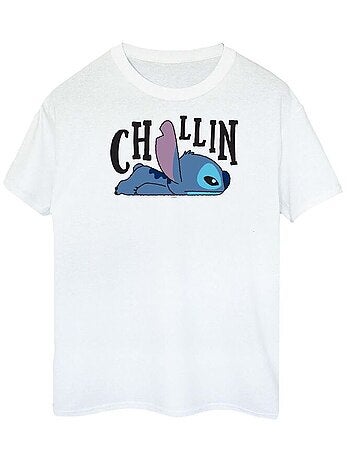 Disney - T-shirt motif Lilo et Stitch CHILLIN