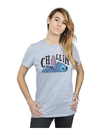 Disney - T-shirt motif Lilo et Stitch CHILLIN