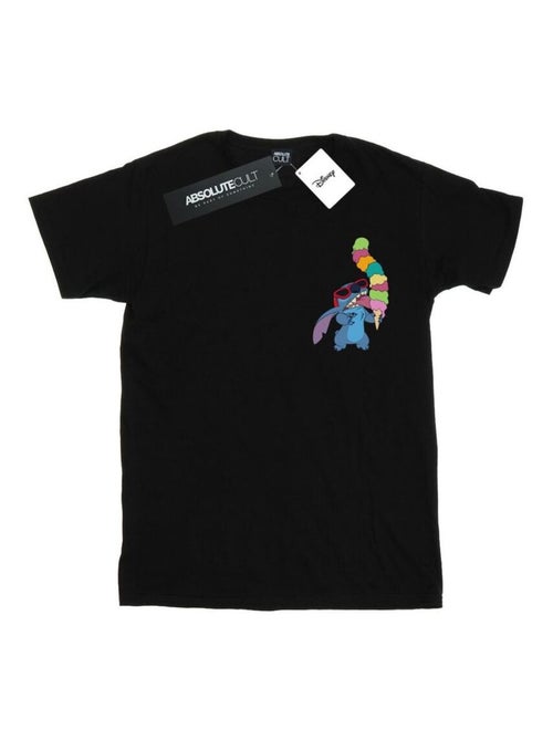 Disney - T-shirt motif Lilo et Stitch motif/style Glace - Kiabi