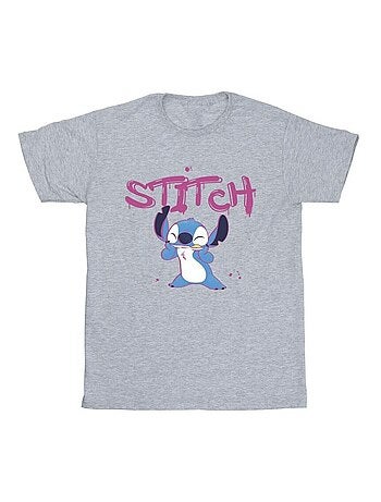 Disney - T-shirt motif Lilo et Stitch motif/style graffiti