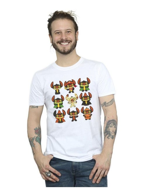 Disney - T-shirt motif Lilo et Stitch motif/style Halloween - Kiabi