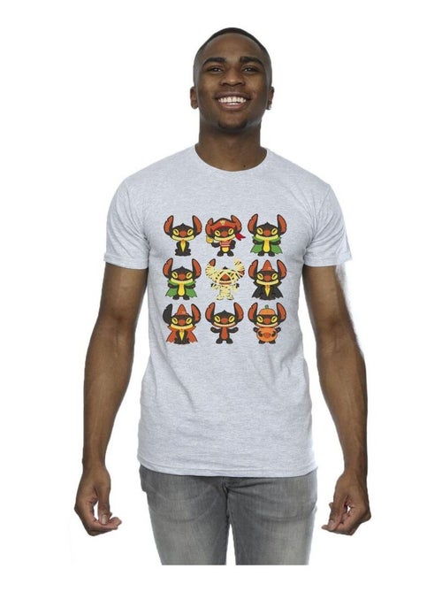 Disney - T-shirt motif Lilo et Stitch motif/style Halloween - Kiabi
