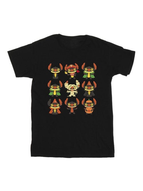 Disney - T-shirt motif Lilo et Stitch motif/style Halloween - Kiabi