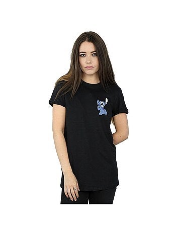 Disney - T-shirt motif Lilo et Stitch motif/style Inversé