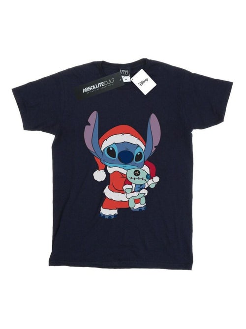 Disney - T-shirt motif Lilo et Stitch motif/style Noël - Kiabi