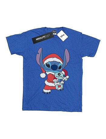 Disney - T-shirt motif Lilo et Stitch motif/style Noël