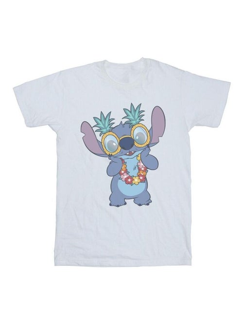 Disney - T-shirt motif Lilo et Stitch TROPICAL FUN - Kiabi
