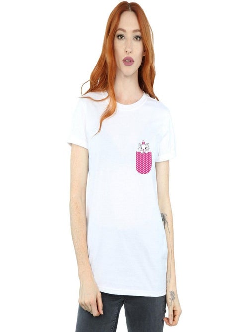 Disney - T-shirt motif Marie motif/style Poitrine ARISTOCATS - Kiabi Disney - T-shirt motif Marie motif/style Poitrine ARISTOCATS - Kiabi