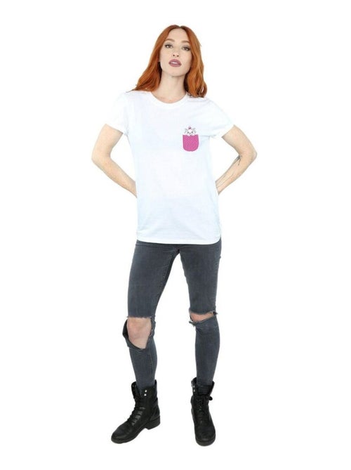 Disney - T-shirt motif Marie motif/style Poitrine ARISTOCATS - Kiabi Disney - T-shirt motif Marie motif/style Poitrine ARISTOCATS - Kiabi