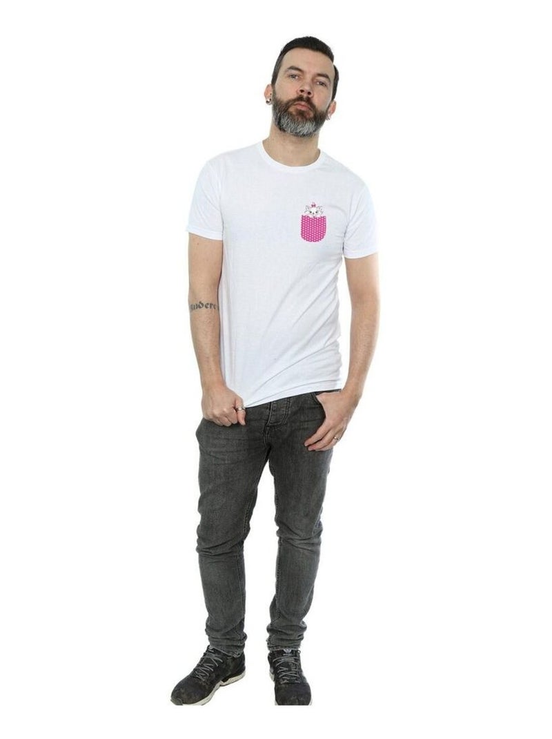 Disney - T-shirt motif Marie motif/style Poitrine ARISTOCATS Blanc - Kiabi