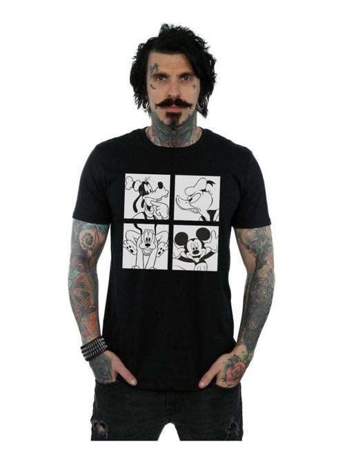 Disney - T-shirt motif Mickey Mouse, Donald Duck, Dingo et Pluto motif/style boîte - Kiabi