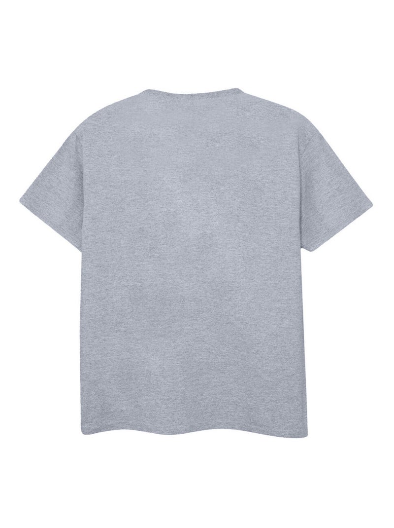 Disney - T-shirt motif Mickey Mouse Gris chiné - Kiabi
