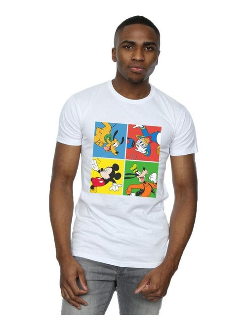 Disney - T-shirt motif Mickey Mouse motif/style amis - Kiabi