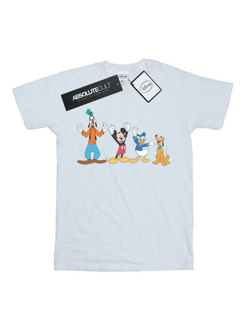 Disney - T-shirt motif Mickey Mouse motif/style amis - Kiabi