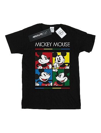 Disney - T-shirt motif Mickey Mouse motif/style Carré