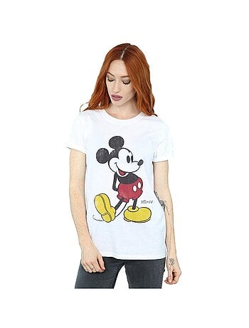 Disney - T-shirt motif Mickey Mouse motif/style Coup de pied