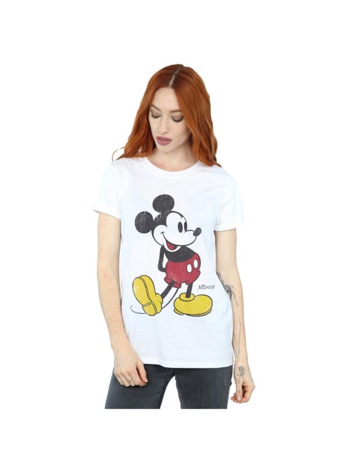 Disney - T-shirt motif Mickey Mouse motif/style Coup de pied - Kiabi