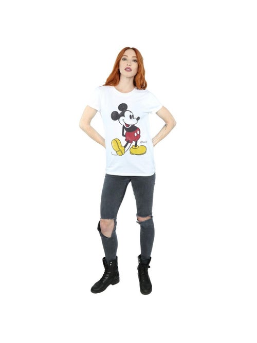 Disney - T-shirt motif Mickey Mouse motif/style Coup de pied - Kiabi