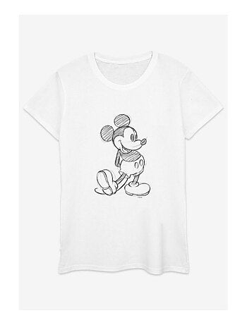 Disney - T-shirt motif Mickey Mouse motif/style Coup de pied