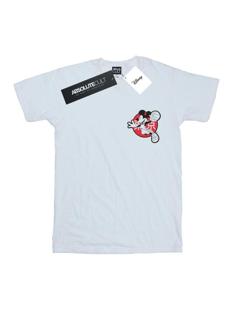 Disney - T-shirt motif Mickey Mouse motif/style Dunk Blanc - Kiabi