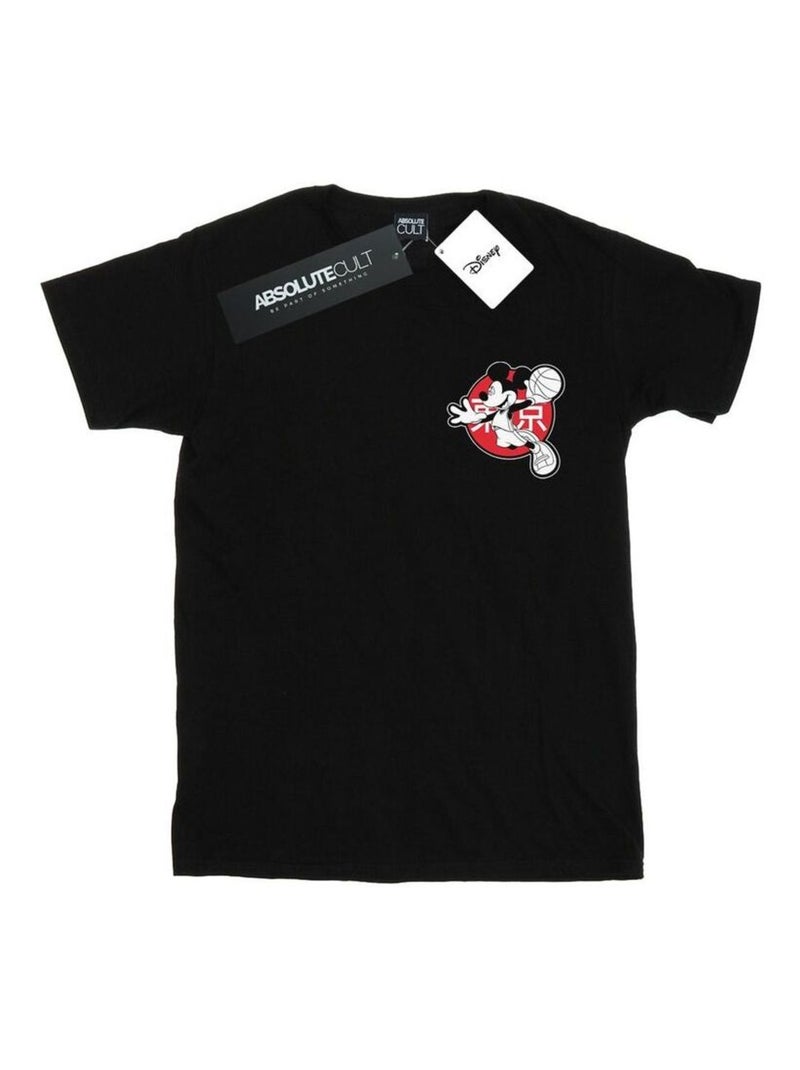 Disney - T-shirt motif Mickey Mouse motif/style Dunk Noir - Kiabi