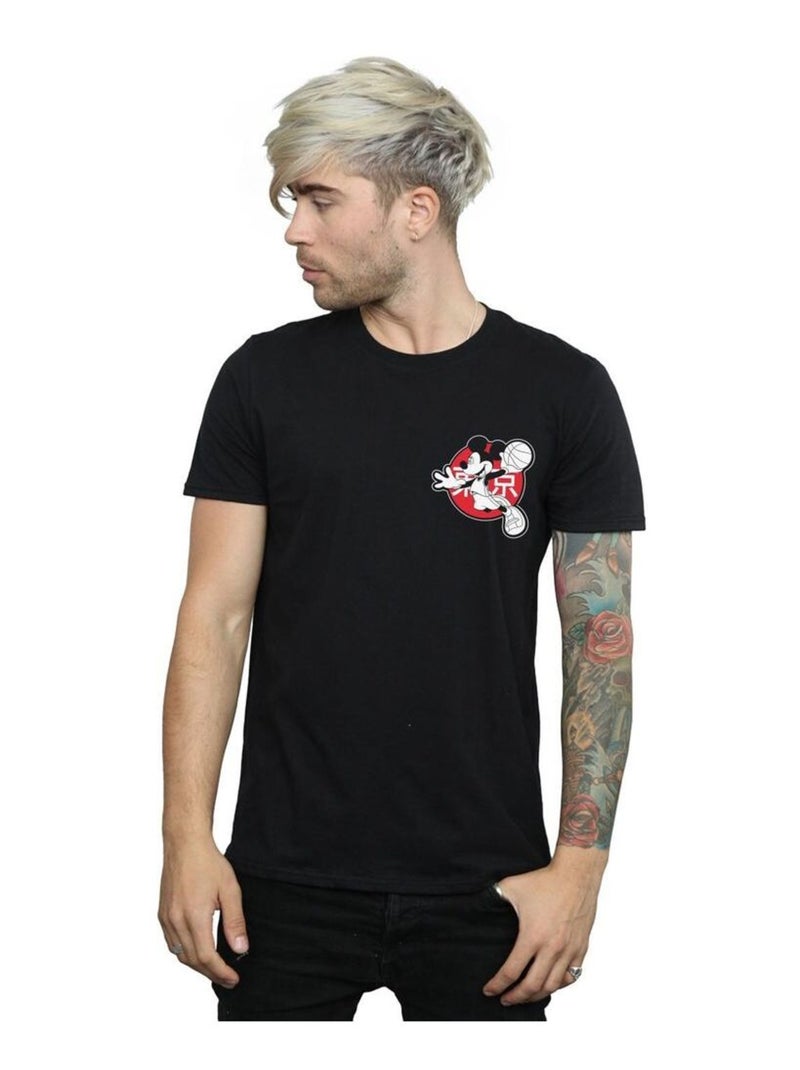 Disney - T-shirt motif Mickey Mouse motif/style Dunk Noir - Kiabi