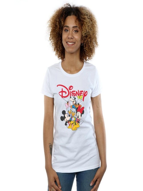 Disney - T-shirt motif Mickey Mouse motif/style Équipe - Kiabi