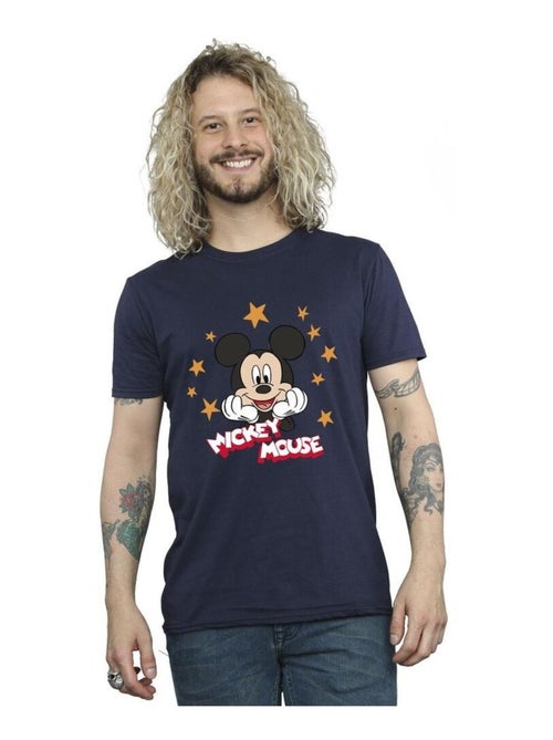 Disney - T-shirt motif Mickey Mouse motif/style Étoiles - Kiabi