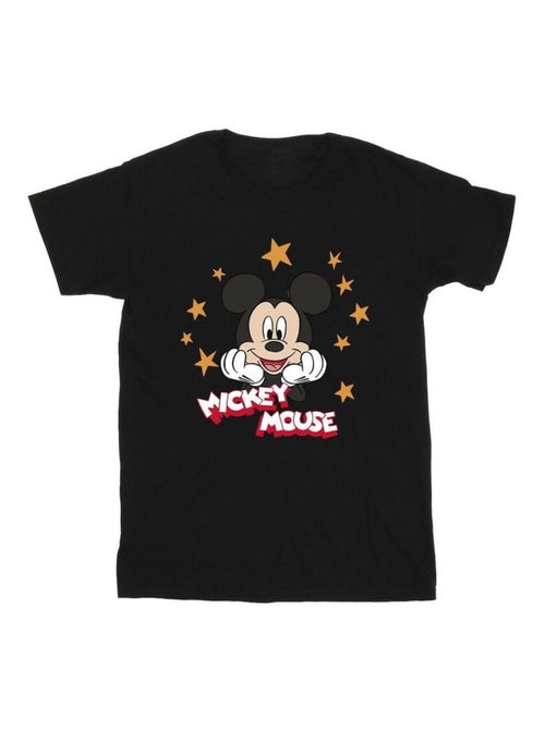 Disney - T-shirt motif Mickey Mouse motif/style Étoiles - Kiabi