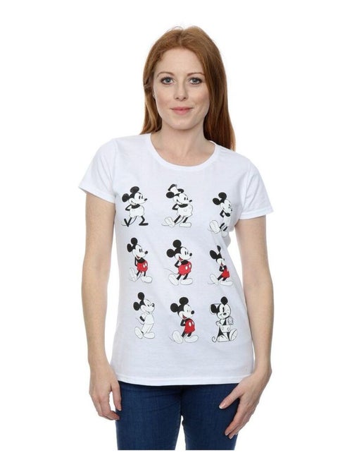 Disney - T-shirt motif Mickey Mouse motif/style Évolution EVOLUTION - Kiabi