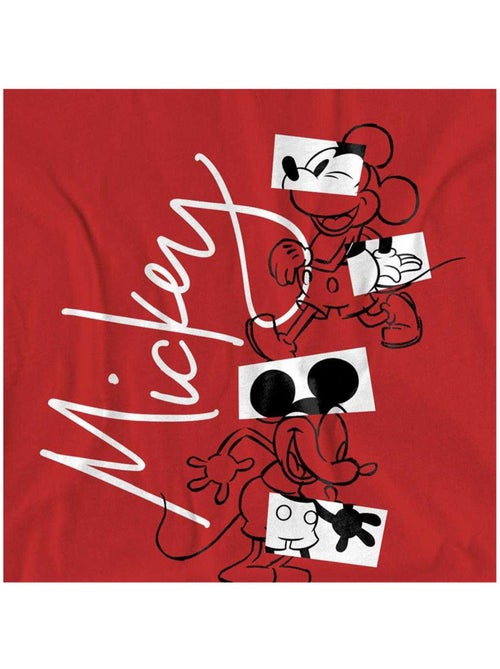 Disney - T-shirt motif Mickey Mouse motif/style formes géométriques (Mickey Mouse) - Kiabi