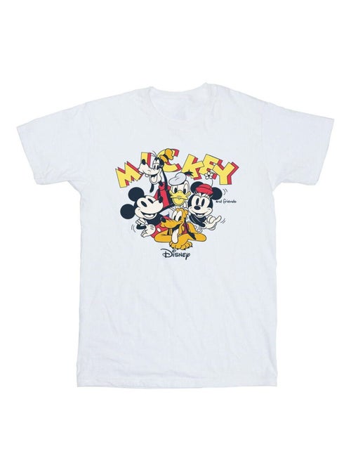 Disney - T-shirt motif Mickey Mouse motif/style groupe - Kiabi